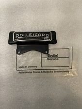Rollei Rolleicord Genuine / Original Parts, Name Plate DBP, SOLD AS SHOWS