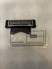 Rollei Rolleicord Genuine / Original Parts, Name Plate DBP, SOLD AS SHOWS