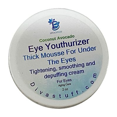 Coconut and Avocado Eye Youthurizer, Thick Melt Mousse For Under The Eyes, Tight