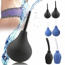 Anal Vaginal Bulb Douche Enema Irrigation Colonic Cleaner Rectal Syringe Kit Hot