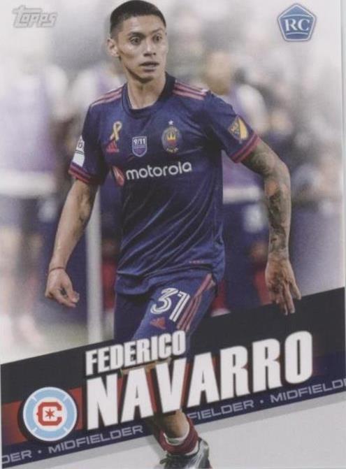 2022 Topps MLS Federico Navarro #161 - 1 of 1