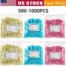 500-1000PCS Heat Shrink But Connectors Electrical Wire Marine Butt Splice