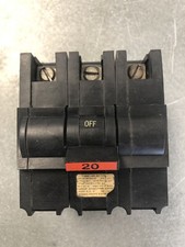 Federal Pacific NA320 3poles 20amps * Tested And Functional *