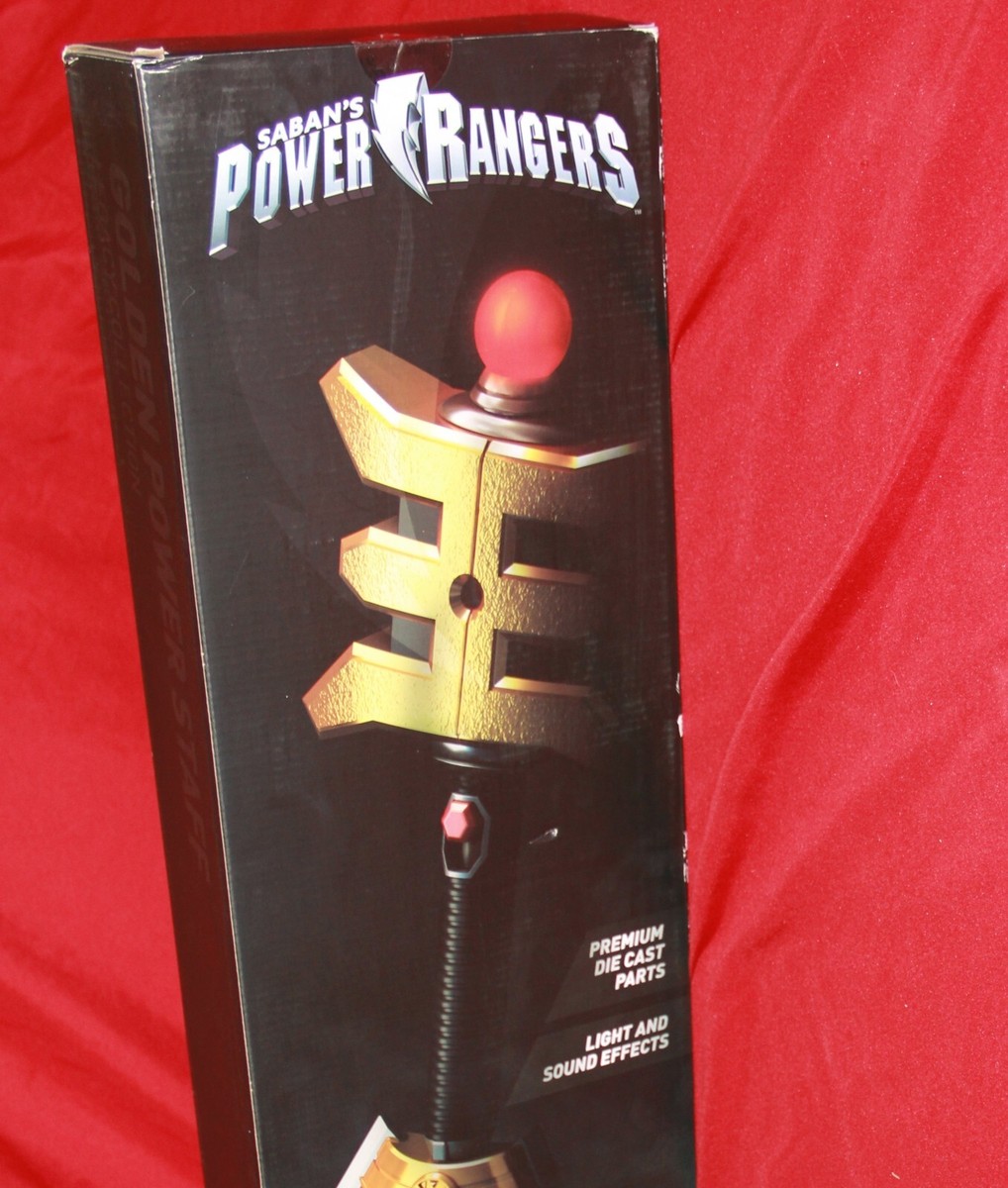 Legacy Golden Power Staff - Bandai Power Rangers Zeo Gold