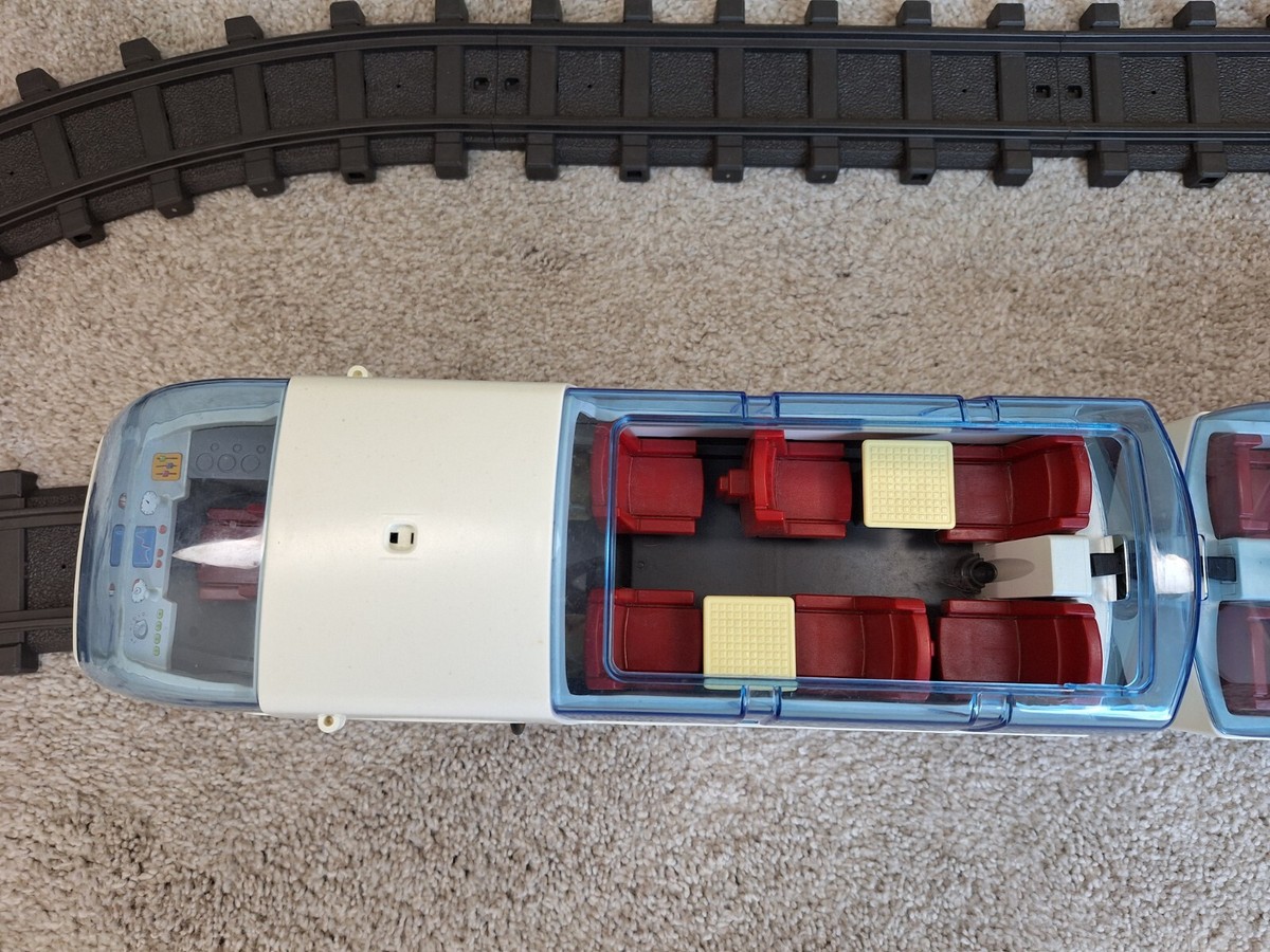 Playmobil Train De Passagers RC 4011 G – Quasi Complet, état Superbe, Boîte Usée