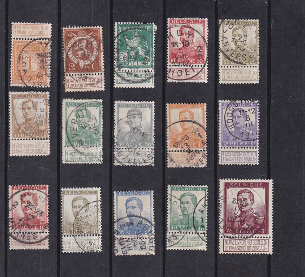 belgium 1912/3 two sets ,used Sc 92/107 l716 | eBay belgium 1912/3 two sets ,used Sc 92/107 l716 | eBay