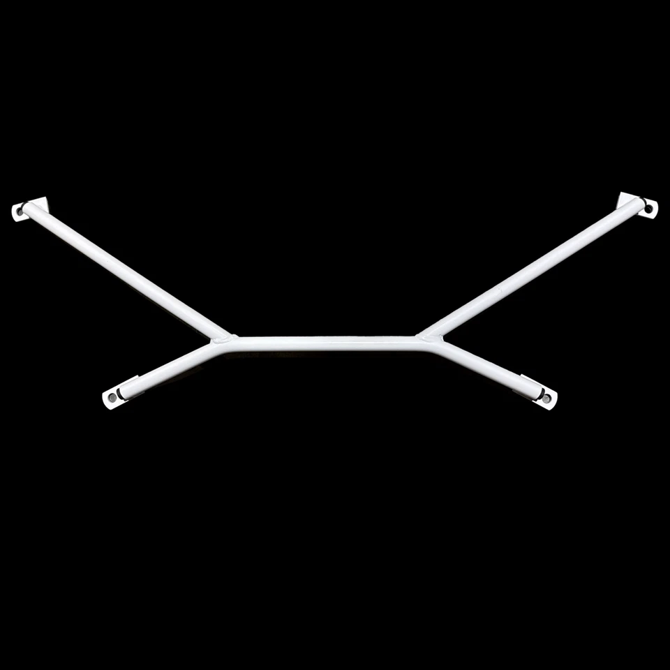 Suporte de chassi meia frente para Subaru WRX STI 15-21 barra de reforço branca EUA - Imagem 3 de 4