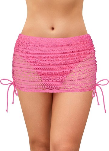 Swim Skirt Bikini Womens Swimsuit Bikini Bottoms | Shorts Crossover Dress - Picture 24 of 32