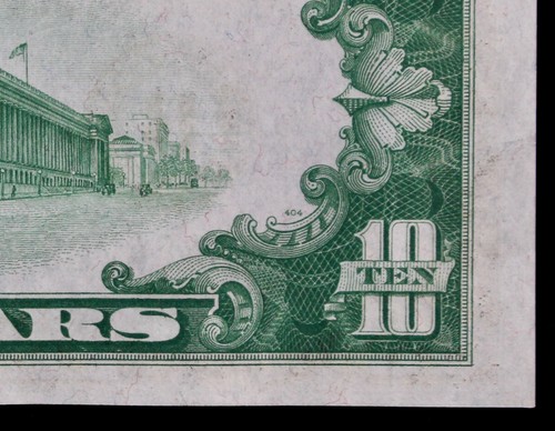$10 1934A CU Mule Federal Reserve Note B46484729B ten dollar series A, NY, bp404 - Picture 4 of 4