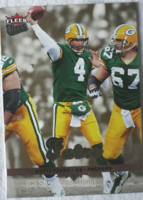 Brett Favre - 2006 Fleer Ultra #70 - Green Bay PACKERS Playercard