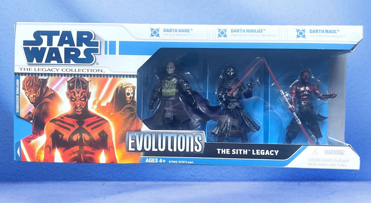 STARWARS EVOLUTIONS フィギュアセット STAR WARS LEGACY COLLECTION EVOLUTIONS THE SITH LEGACY | eBay