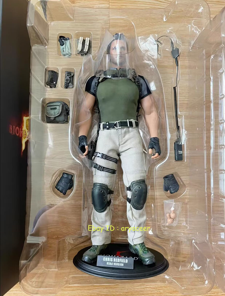 Hot Toys Biohazard Chris Redfield 1.0 BSAA Ver 1/6 Action Hot Toys Biohazard Chris Redfield 1.0 BSAA Ver 1/6 Action