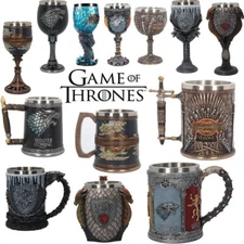 Game of Thrones Creative 3D Beer Mug Goblet Coffee Cup 304 Stainless Steel Cups
