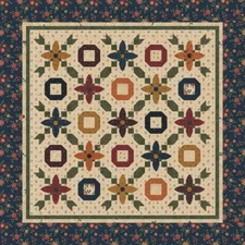 Foraged Found Kit KIT45630  Moda Fabrics 100% Cotton fabric- binding  60" X 71.5