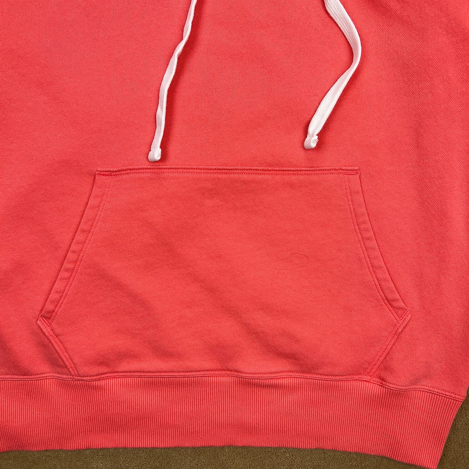 VETEMENTS Felpa Under Armour donna piccola rossa sciolta con cappuccio pullover pile coulisse