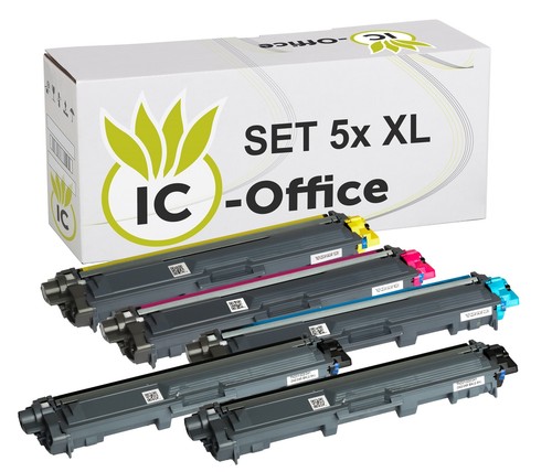 Kit 2 Toner Compatibili 2 Toner BK Compatibili Brother - Per Laser DCP9017CDW, HL3142CW, MFC9142CDN E Altri Modelli Brother Hl 1110