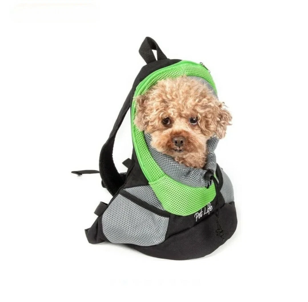 Pet Life On The Go Écorce Pack Supreme Travel Animal Transporteur   Taille Unique (vert)