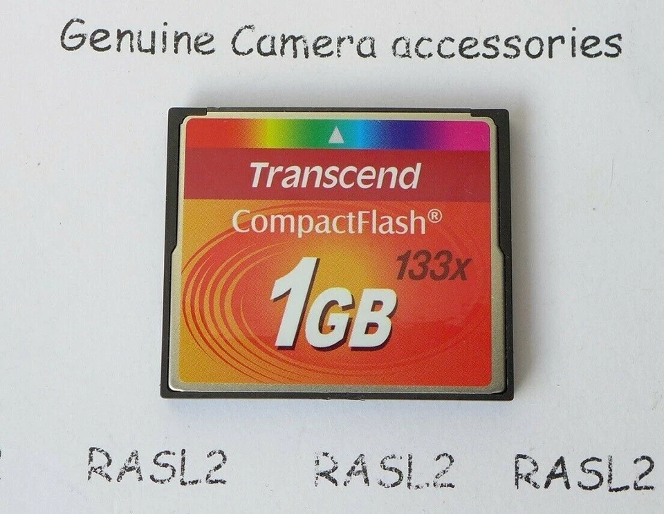 CF Compact Flash Memory Card For Digital Camera Canon EOS 350D 300D 50D 40D 30D - Image 2 of 2