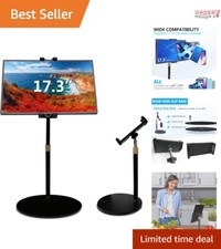 Universal Tablet Stand Holder Aluminum Adjustable for 4.7''-17.3'' Devices