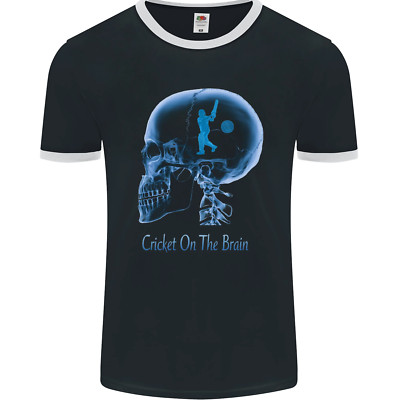 Cricket on the Brain Herren Ringer Maglietta FotL Fruit of the Loom 61168
