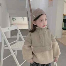 2024 Winter New Baby Girls Boys Coats Jackets Fashion Kids Children Tops Clothes