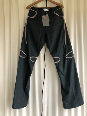 Men Kiko Kostadinov Giran piping trousers/pants size 46 | eBay Men Kiko Kostadinov Giran piping trousers/pants size 46 | eBay