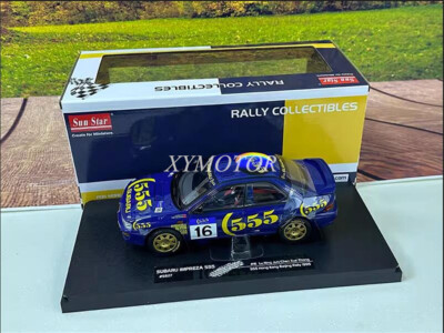Sunstar 1:18 Subaru Impreza 555 WRC 1995 WRC McRae Hongkong