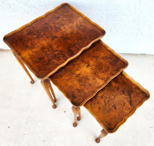 English Nesting Tables by Bevan Funnell Reprodux - Picture 4 of 12