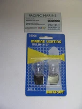 Marine Lighting, "Brite-Up" #02005, Bulb #3157