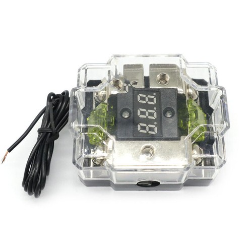 Amplificador de audio AFS 100A para automóvil soporte de fusibles divisor de bloques de distribución de fusibles de alimentación - Imagen 7 de 10