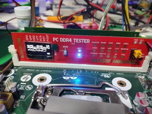 DDR4+ DDr3 DESKTOP RAM VOLTAGE TESTER measuring voltages,POST codes activities - 第 4/12 張圖片