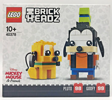 LEGO® BRICK HEADZ 40378 Goofy (99) und Pluto (98) | 214 Teile | Disney | Ab 10 J