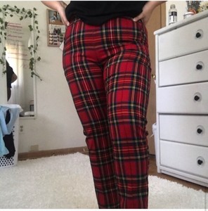 forever 21 calça xadrez