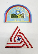 Alien Movie American Tricentennial  Nostromo 3.5-4" Embroidered Patch Set of 2
