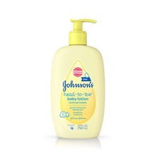 Johnson's Head to Toe Baby Lotion 27 Fl Oz Gentle Moisturizer for Newborns