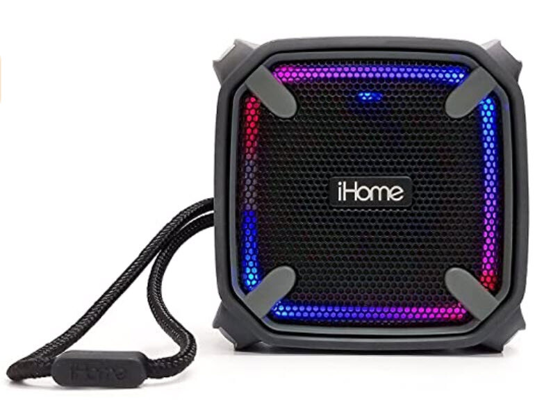 iHome Weather Tough Portable Rechargeable Bluetooth Speaker w