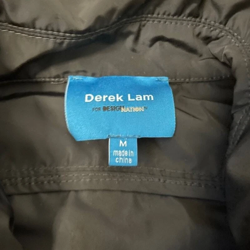 Derek Lam Jacket Women's Size M Black Lightweight Windbreaker Minimalist - Image 4 of 4