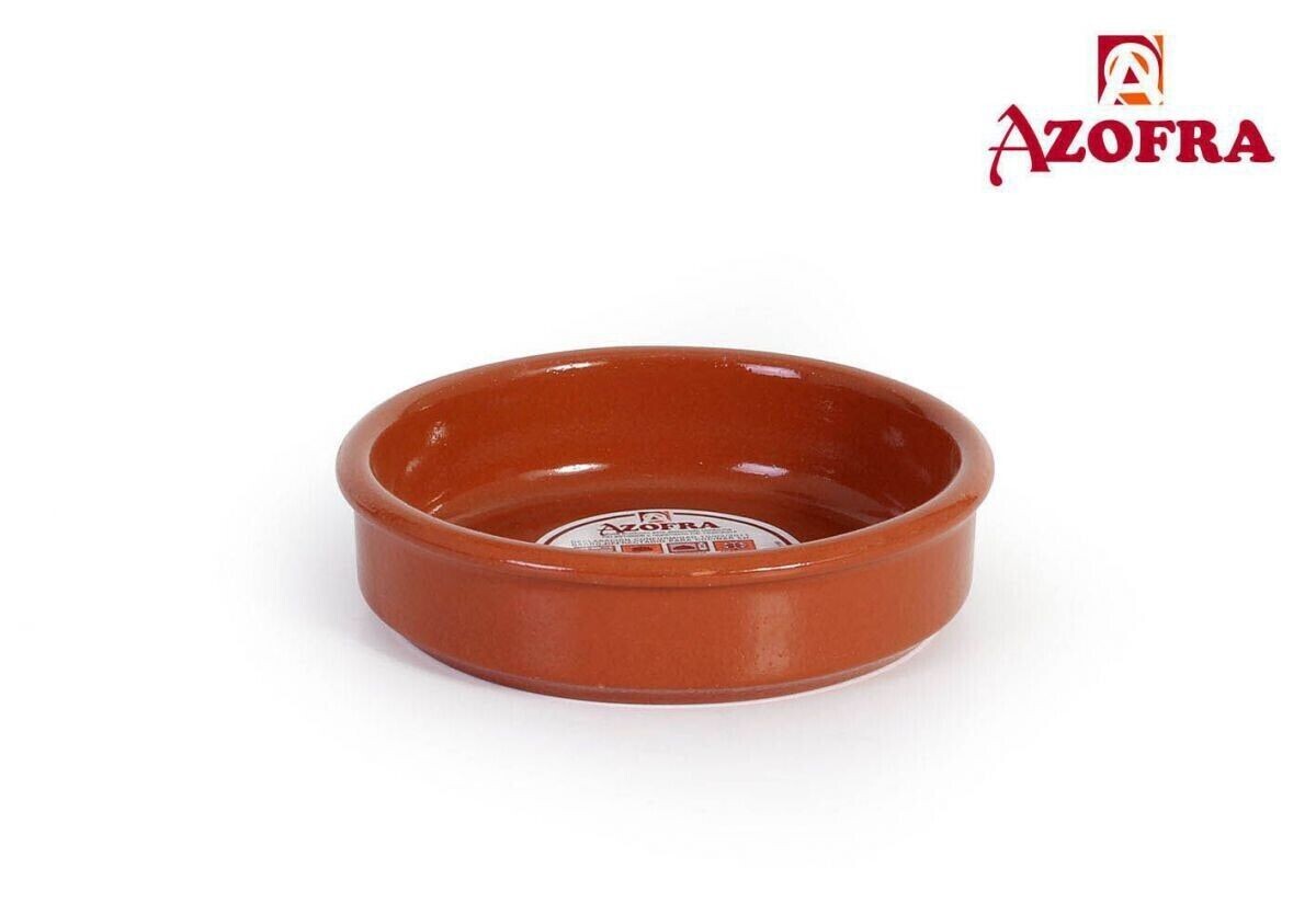 Set of 4 x size 12 Spanish Terracotta Tapas Dishes pots ramekins dinner