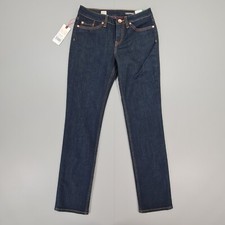 Tommy Hilfiger Womens Jeans Blue W25 L30 Rome Straight Leg Stretch Denim