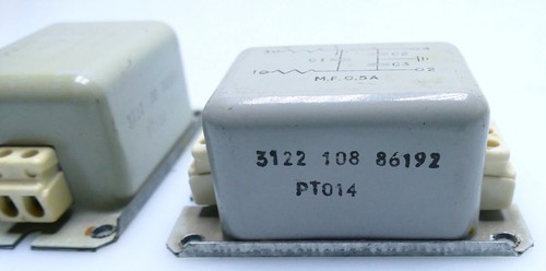 Philips Tiefpassfilter M.F. 0.5A 3122 108 86192 PT014,2 Stück,|270 - Picture 3 of 7
