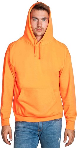 Mens Heavyweight Pullover Hoodie Jacket Unisex Fleece Plain Hooded Sweatshirt - Picture 27 of 37