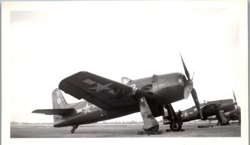 Grumman F8F "Bearcat" Fighter Plane Reprint Photo (3 x 5) WW2