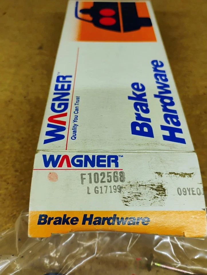 Herrajes de freno Wagner F102568 NUEVO Hecho en EE. UU. Foto 4 de 4