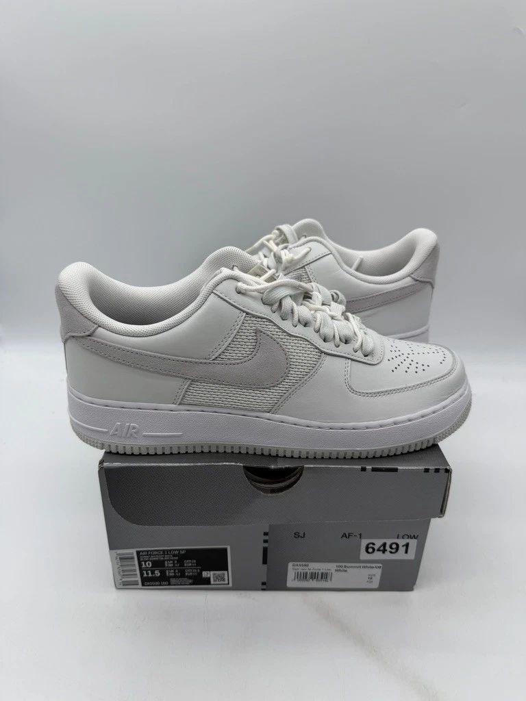 Nike Slam Jam x Air Force 1 Low Triple White for Sale