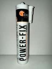5x PowerFIX ChemTech Weiß Montagekleber