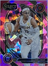 Allisha Gray Courtside Pink Ice Prizm 2025 Select WNBA #236 Dream
