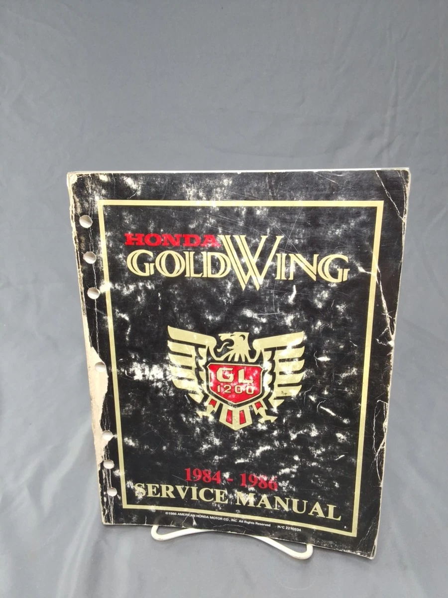 Goldwing 1200 GL1200 Motorcycle Repair Manuals & Literature for