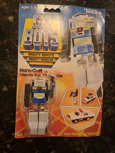 NOS MOC Sealed Vintage Tonka Hans-Cuff Gobots Go Bots