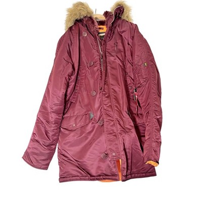 Alpha Industries Inc womens N3B extreme weather slim fit parka Size XL. gorpcore