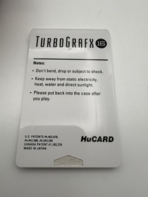 Bonk's Adventure Turbo Grafx-16 Variant - Cartridge Only - Tested!